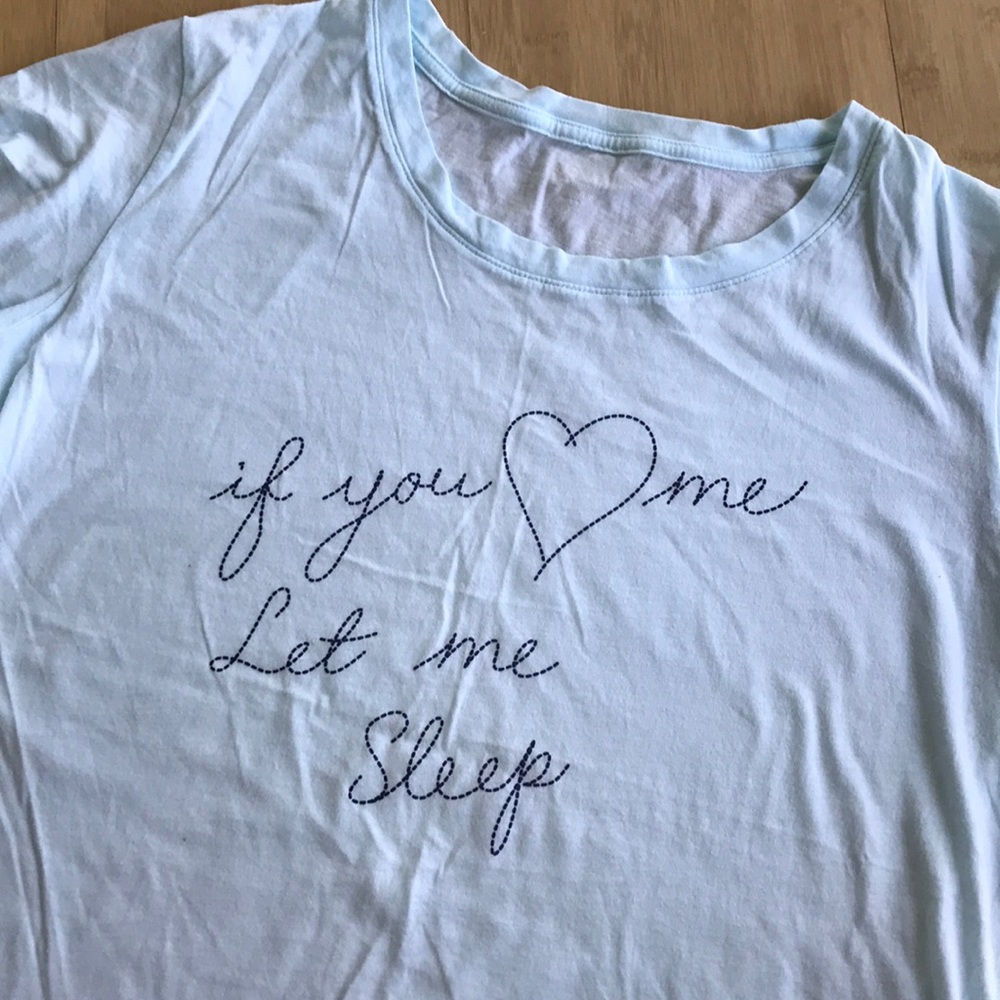 Sleep shirt , lounge shirt